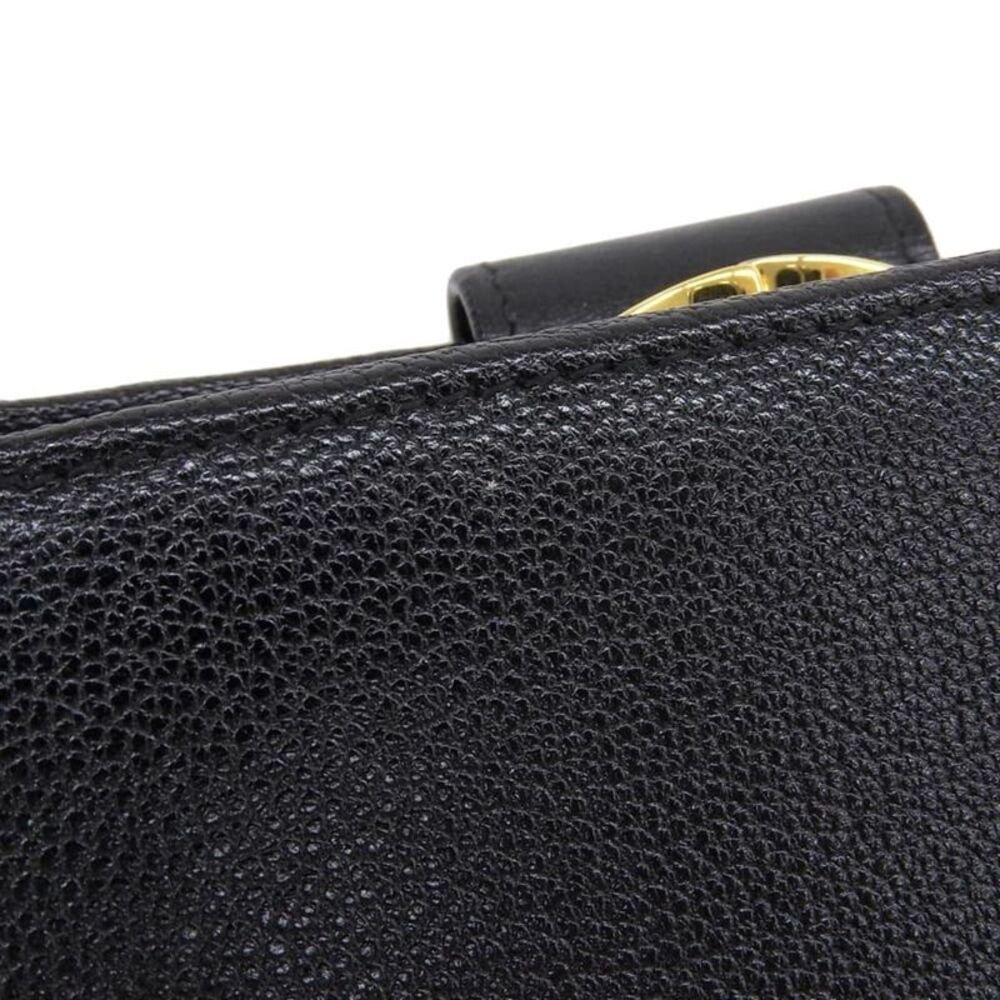 Bulgari Black Leather Wallet (Pre-Owned) - Picture 6 of 8